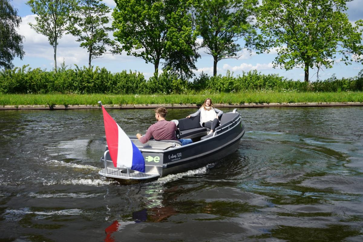 Van Vossen E-sloep 500 te koop | E-sloep | Van Vossen E-boats