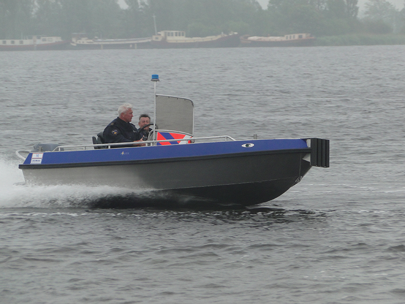 Politie en Havendienst vaartuig Haarlem. | Van Vossen E-Boats