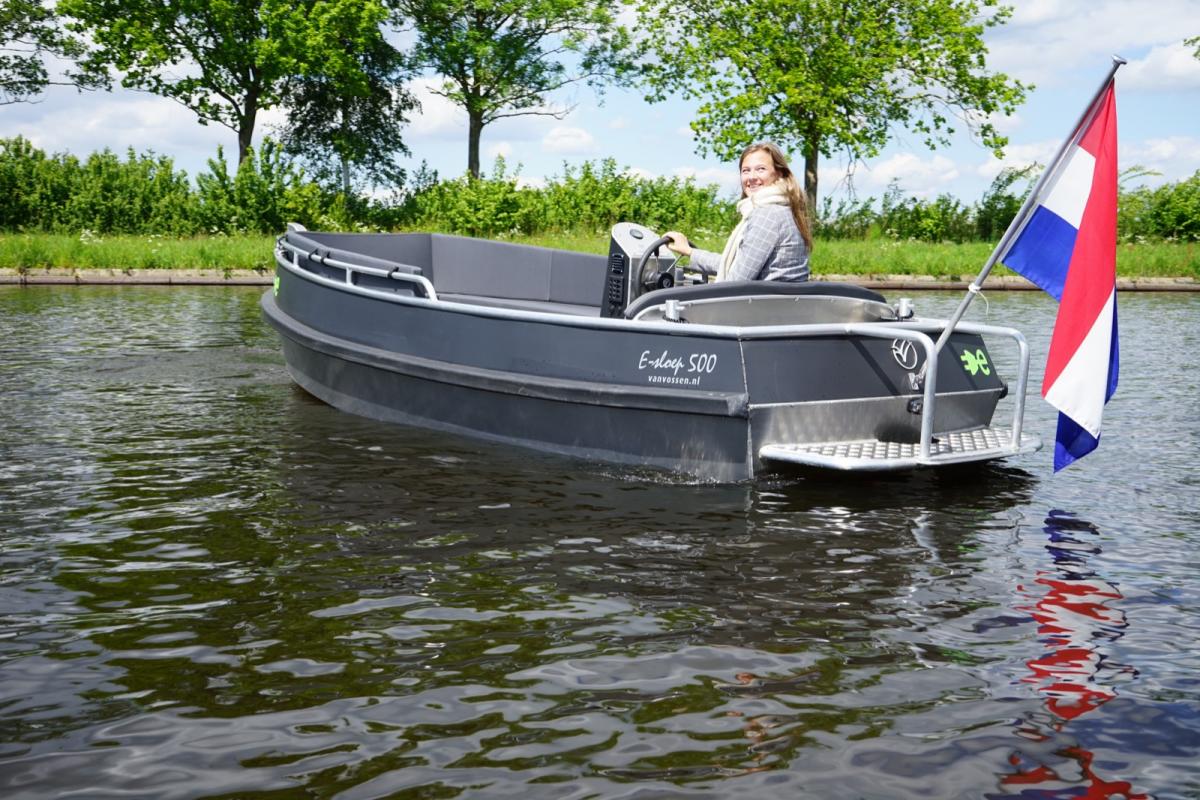 Van Vossen E-sloep 500 te koop | E-sloep | Van Vossen E-boats